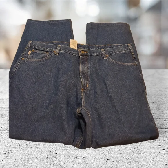 NWOT Carhartt men's jeans loose fit jeans size 42/34 - Picture 6 of 14